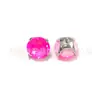 F136 Titanio Nuevo Fondo Redondo Recubierto Pendientes Huazi Clavos para Hélice Auricular Swarovski Clavos para Labios Joyería para Perforación de Aleación de Titanio G23