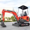 Mini Escavadeira 2 Toneladas Epa Euro 5 Motor Kubota Escavadeira de Esteiras