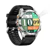 Reloj Inteligente Kt80 Transfronterizo Llamada Bluetooth Oxígeno en Sangre Frecuencia Cardíaca Presión Arterial Recordatorio de Información de Salud Pulsera para Deportes al Aire Libre
