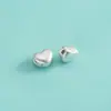 Cuentas Espaciadoras de Plata Pura S999 Plata Dura 3D Estrella de Cinco Puntas Corazón Flor Pequeña Cuentas Sueltas Cuerda Trenzada DIY Pulsera de Cristal Cuentas Espaciadoras