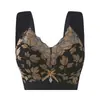 Ropa interior sin marcas para mujer, sujetador push-up sin aros con copas grandes y colgantes, deportivo, tallas grandes, espalda bonita.
