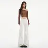 Retrô Americano|Gata da High Street|Calça Cargo Jeans Bootcut de Cintura Baixa para Mulheres Calças Jeans