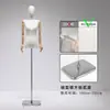 Maniquíes para Tienda de Ropa de Mujer, Accesorios, Hombro Plano, Hombro de Ángulo Recto, Busto Pequeño, Maniquí de Medio Cuerpo, Exhibidor para Ventana, Soporte de Exhibición, Cuerpo Completo