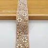 Ventas Directas de Fábrica Cinta Jacquard Floral de 3.5cm Estilo Étnico Materiales para Accesorios de Ropa Comercio Nacional y Extranjero