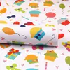 Día del Niño Cumpleaños Dibujos Animados Papel de Regalo Papel Tapiz Papel de Regalo Boutique Papel de Regalo Pequeño Papel de Color