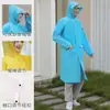 Impermeable de Senderismo para Mujeres y Hombres, Estilo Largo, para una Persona, Transparente de Cuerpo Completo, Sombrero con Visera para Niños, Poncho de Lluvia para Vehículo Eléctrico, Tipo Dividido, Impermeable, para Exteriores