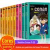 Mangá Detective Conan Conjunto Completo original 10 volumes coleção colorida coleção completa Kudo novo desenho animado japonês