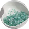 Super-Excelente 2 3 4 mm Transparente Núcleo de Color Vidrio Cuentas de Arroz Hecho a Mano DIY Cuentas Sueltas Accesorios para Joyería Descuento Venta al por Mayor