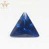 Triângulo safira artificial safira artificial cristal azul pontiagudo 113 cristal azul pontiagudo pedra nua