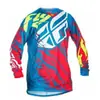 Nova Roupa Fly Downhill, Absorvente de Suor e de Secagem Rápida Roupa de Mountain Bike de Manga Longa para Verão para Homens e Mulheres, Roupa de Corrida Off-Road, Roupa de Ciclismo