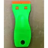 Raspador de Limpeza de Plástico, Raspador de Remoção de Cola, Ferramenta de Aplicação de Película Automotiva, Raspador de Remoção de Manchas, Pá de Limpeza para Remoção de Manchas Domésticas