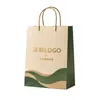 Bolsas de tela coloridas, directo del fabricante, al por mayor y listas para enviar, directo de fábrica, diseños personalizados disponibles, impresión en papel kraft, empaque ecológico