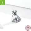 Pulsera romántica de bola original Ziyun de plata, cuentas de plata S925, artesanía vintage, accesorios de cuentas DIY SCC1564