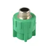 Suministrado Directamente por el Fabricante, Accesorios de Tubería de Conexión para Calentador de Agua PPR, Codo Recto, Tes, 1/2 Pulgada, Tubería de 3/4 Pulgada, Rosca Macho, Rosca Hembra, Engrosado