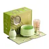 Set de matcha japonés de alta calidad, caja de regalo de cerámica, batidor de té incluido, producto popular para ventas transfronterizas, directamente del fabricante