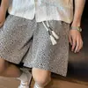 Shorts Casuales para Hombre 2025 Verano Nuevo Diseño Moderno Texturizado Fresco Multicolor Versátil Recto Cómodo