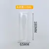 Frasco Espiral Calibre 65 Transparente de Plástico para Almacenamiento Frasco Sellado de PET Botella para Té de Flores Frasco para Empaque de Frutos Secos y Snacks