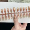 Pontas de Unha Pré-Moldadas de Peça Única e Tamanho Único com Cor Degradê, 30 Peças, Atacado do Fabricante, Pontas de Unha Usáveis e Removíveis