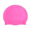 Touca de Natação de Silicone 55/60/65g Touca de Natação Grande para Adultos Touca Plana para Cabelo Longo Feminino Antiderrapante Impermeável Touca de Natação Estampada