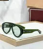 Jmm Bandit Nueva Moda Transfronteriza Acetato Turquesa Montura de Sapo Gafas de Sol para Exteriores Fotografía Callejera Gafas de Sol Anti-UV