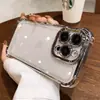 Adecuado para Protección Súper Fuerte Anti-Caídas, Adecuado para Funda de Teléfono iPhone 15, Nuevo Modelo Apple 17 Pro Max 16 con Película para Lente 14