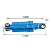 Horquilla Trasera Amortiguador Trasero Scooter Eléctrico Xilop Amortiguador de Resorte Trasero Multicolor Distancia entre Agujeros 110 mm mm Universal