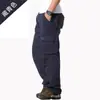Calça Cargo Multibolsos Masculina de Algodão Respirável Casual para Uso Externo Resistente ao Desgaste Tática Tamanho Grande Calças de Comércio Exterior