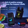 Bastão Energético Refrescante Tvlv Transfronteiriço de Duas Pontas, Revigorante e Refrescante, Óleo Refrescante com Sabor de Menta e Frutas, Alívio da Congestão Nasal