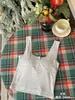 Novo Colete Grande U para as Costas de Beleza Estilo Hong Kong Primavera e Verão Sexy Cor Básica Casual Combina com Tudo Roupa Externa Ajustado Sling Desejo Puro