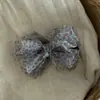 Série Estampa de Leopardo Azul Presilha Banana Presilha Vertical para Mulheres 2026 Novo Estilo Presilha para Rabo de Cavalo Total na Parte de Trás da Cabeça Acessório de Cabelo