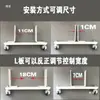 Soporte para Calentador Eléctrico Trípode Ajustable Base Pierna Rueda Calentador Móvil Piso Soporte Radiador Piso Fijo