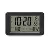 Reloj despertador electrónico multifuncional de escritorio, mesita de noche, pantalla de temperatura y humedad, pequeño despertador, calendario, reloj electrónico para el hogar, venta al por mayor
