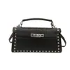Tendencia Nicho Bolso Kelly 2026 Nuevo Estilo Estilo Coreano Bolso de Mano con Remaches Moderno Versátil Viaje Diario Bolso Cruzado para Mujer