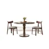 Sillas de comedor de madera maciza nórdicas, adecuadas para hoteles y hogares, diseño moderno y minimalista, con respaldo, sillas negras en forma de remo, ideales para restaurantes y bares