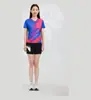 Venda Quente Transfronteiriça Personalizada Short Esportivo Manga Curta Absorvente de Suor Secagem Rápida Uniforme de Competição Uniforme de Competição e Treino para Adultos e Crianças Badminton