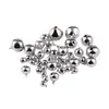 Campana Redonda de Cobre de 6-20 mm Campana de Una Palabra Campana para Mascotas Campana de Decoración Navideña Accesorios para Joyería DIY