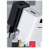 Cargador de Pared Transfronterizo 5V1A con Certificación CE Estándar Europeo, Cargador Rápido USB de Potencia Completa para Teléfono Móvil, Stock Original al por Mayor