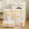 Bolsa de Lavado de Malla Fina para Conejos y Flores de 70g Set de Bolsas Protectoras para Lavar Ropa Interior Bolsa de Lavado Protectora de Malla Fina Bolsa de Malla Estampada Fabricante Venta al por Mayor