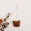 Cadena para chupete de bebé con nombre escribible, mordedor de oso de peluche, colgante antipérdida, decoración para niños
