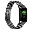 Adequado para Xiaomi 3/4 pulseira universal de aço de três esferas pulseira de aço inoxidável pulseira de metal