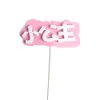Pequeña Hada Pequeño Príncipe Decoración de Pastel de Cumpleaños Enchufe Accesorios para Tarjetas de Escritorio Postre de Horneado de Cumpleaños Infantil