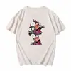 Camiseta de algodón versión europea para mujer estilo británico Queen descanse en paz camiseta top de manga corta nuevo estilo transfronterizo europeo y americano