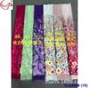 Material para vestido de noche bordado fondo grueso flor grande 3D malla transparente vestido aplique tela de encaje bordado