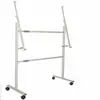 Atacado de fábrica suporte de quadro branco giratório móvel suporte de quadro negro telescópico ajustável barras horizontais barras paralelas suporte de quadro branco