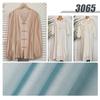 Tejido de poliéster encriptado Tencel, fino y moldeado, de lyocell, disponible en stock, liso, agradable para la piel, transpirable, para vestido Hanfu.