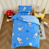 Juego de colcha de algodón de tres piezas Ultraman para guardería, siesta de bebé, juego de seis piezas para cama escolar de niños, ropa de cama para bebé