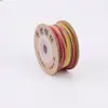 20 Piezas de Cielo Estrellado Degradado Estilo Tíbet Cuerda de Algodón Accesorios para Joyería DIY Cadena Tejida a Mano Materiales de Cuerda
