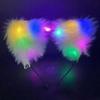 Nochebuena Navidad Año Nuevo Atmósfera Luminosa Parpadeante Lazo Campana Orejas de Gato Diadema Juguete Sombrero Puesto