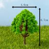 Adornos de micropaisaje de musgo, simulación de flor de cerezo, árbol decorativo, carnoso, ecológico, botella de jardinería, accesorios de flores de plástico al por mayor