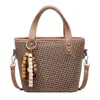 Bolsas de Palha da Moda para Mulheres, Bolsas Novas, Bolsas Saco de Nicho, Bolsas de Ombro para o Dia a Dia, Bolsas Transversais Tendência Estilo Cesta, Mais Vendidas